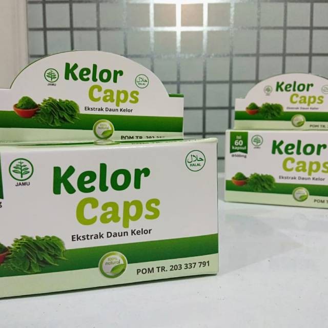 

Ekstra Daun kelor Caps 60 kapsul