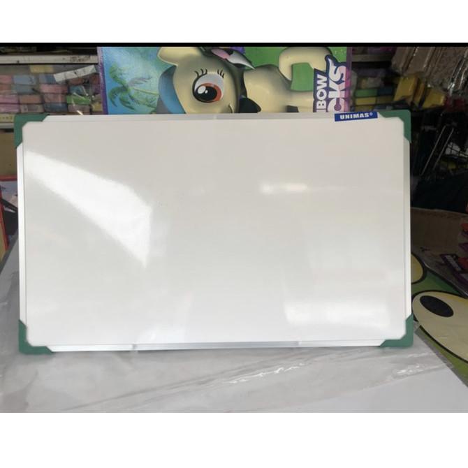 

((V-UMY_✓)) PAPAN TULIS WHITEBOARD 90x120-viral