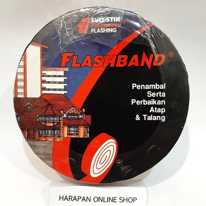 LEM TALANG FLASHBAND ROLL / LAKBAN PENAMBAL PENUTUP BOCOR ATAP