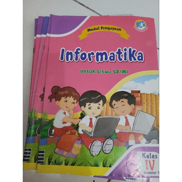 [SALE] LKS TIK Teknologi Informasi SD Kelas 4 Semester 1 Bina Pustaka