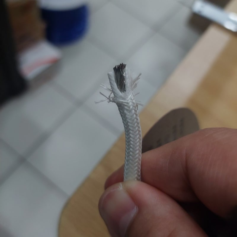 KABEL HEATER / TAHAN PANAS 6 MM / 6MM NYVIN METERAN