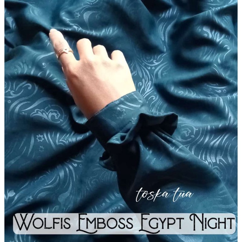 gamis syari wolfis embos motif-8