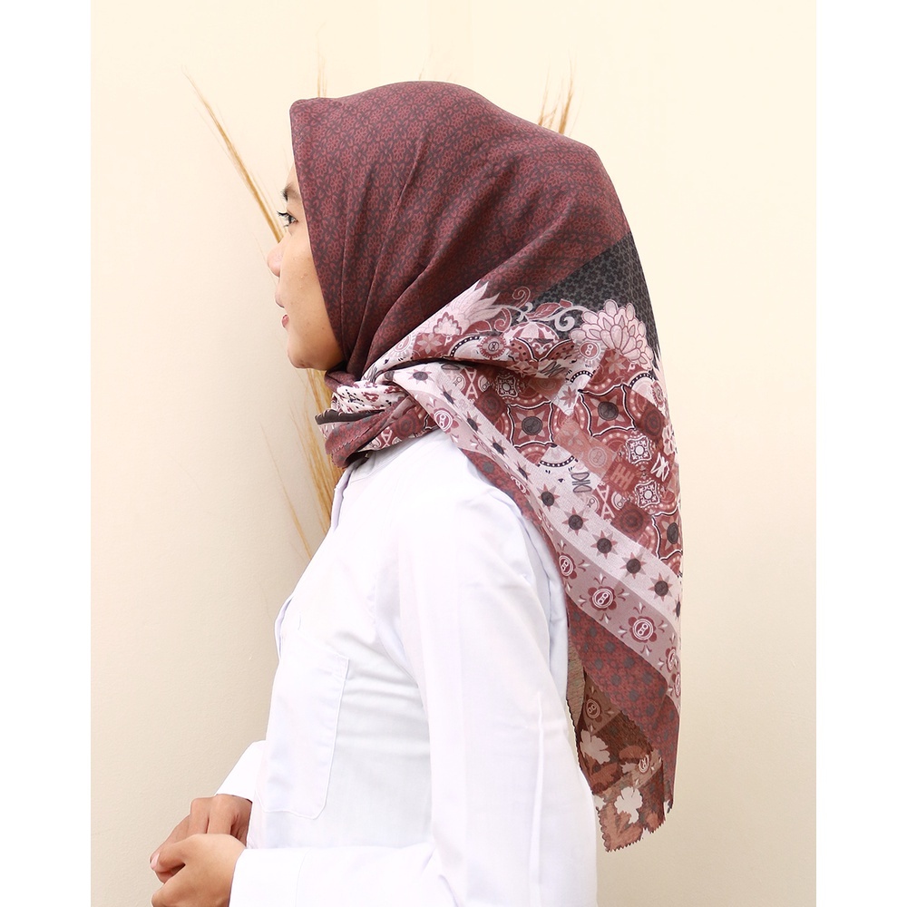 VOAL - Hijab Motif Laser Cut by HIjab Mamah icis Sku 2