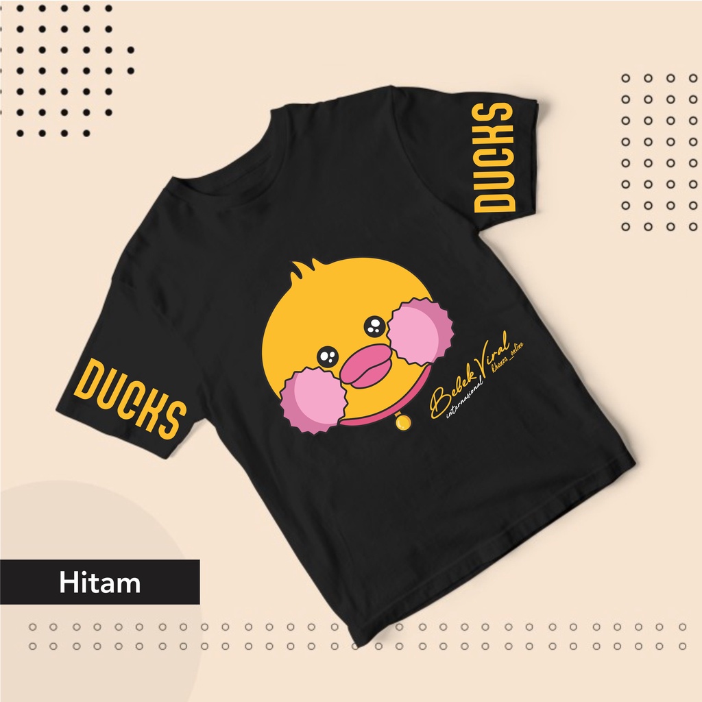 BEBEK VIRAL KAOS T SHIRT Anak Combed 30s