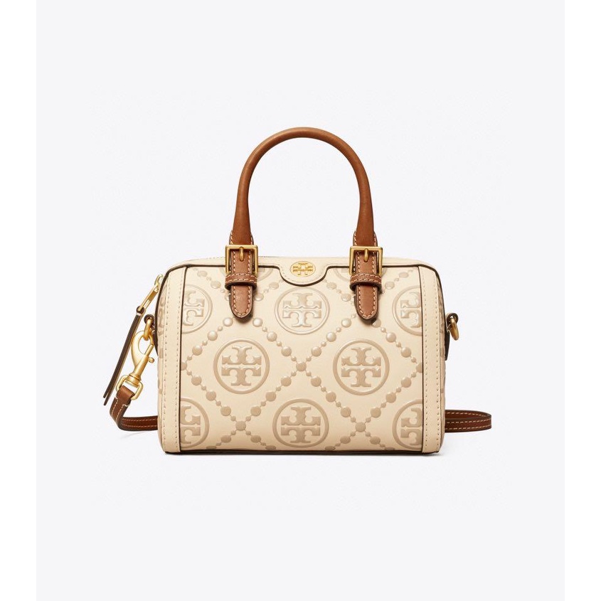 Tory Burch T Monogram embossed Barrel mini bag tas selempang wanita original pp