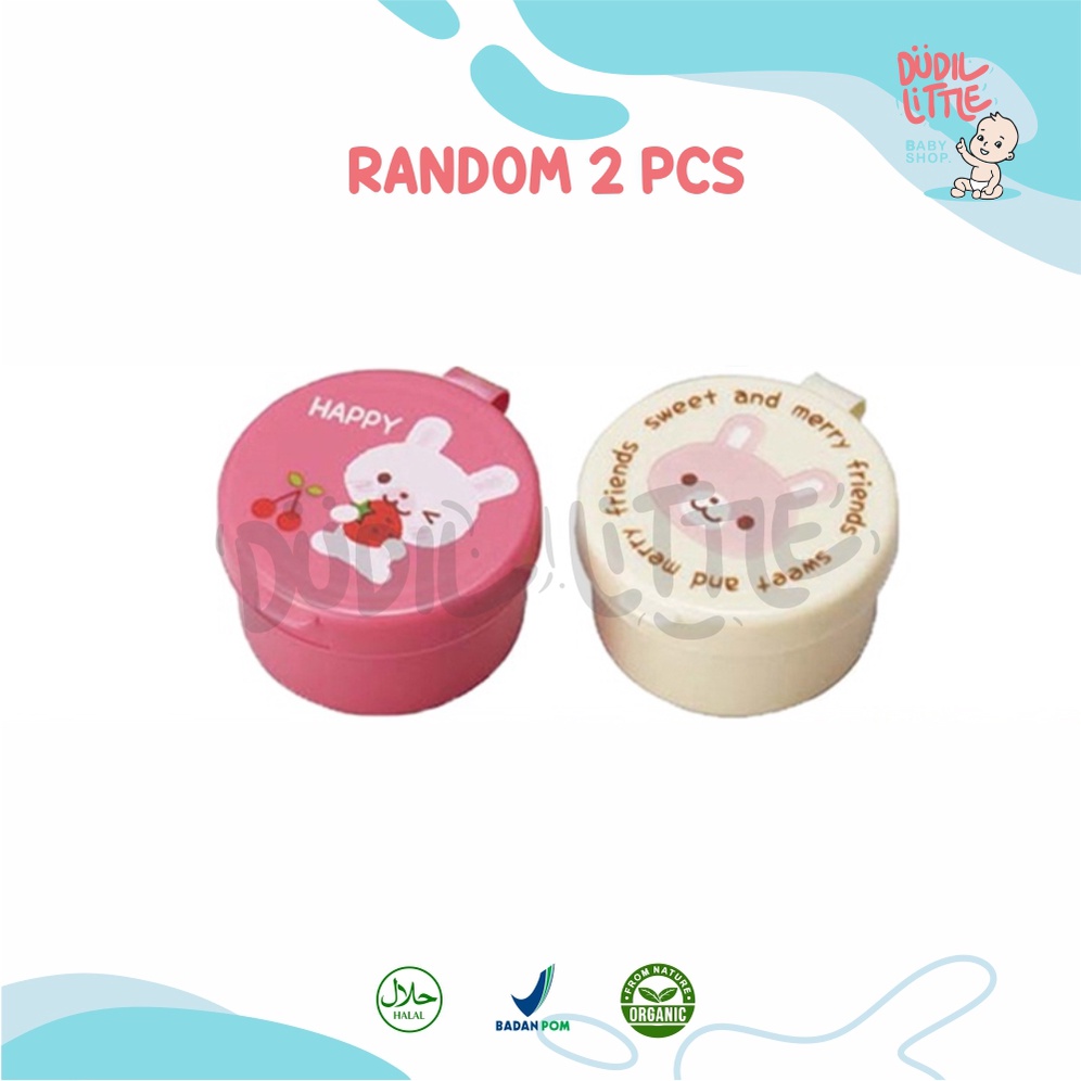 (2 PCS) Botol Cup/Wadah Container Saos Sambal Mayonise Bento Mini Lucu Garansi 100%