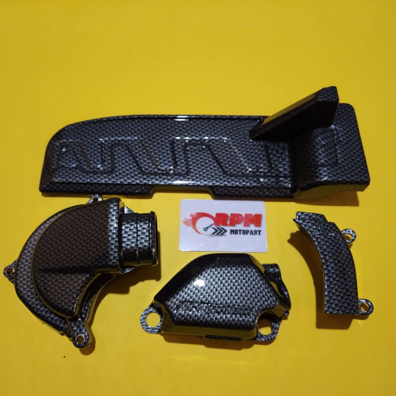 Tatakan cvt Nouvo Z carbon Black