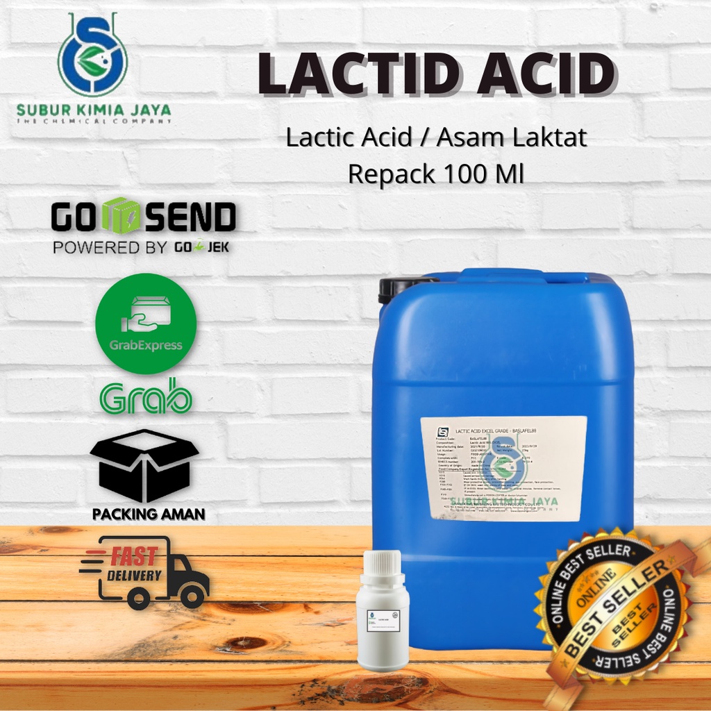 

Lactic Acid 88% Food Grade 100ml