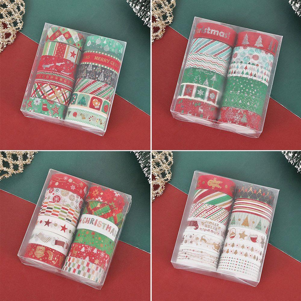 Top 12pcs /set Washi Tape Sastra Baru Scrapbooking Gadis Hati Kecil Segar Kreatif Alat Tulis DIY Bahan