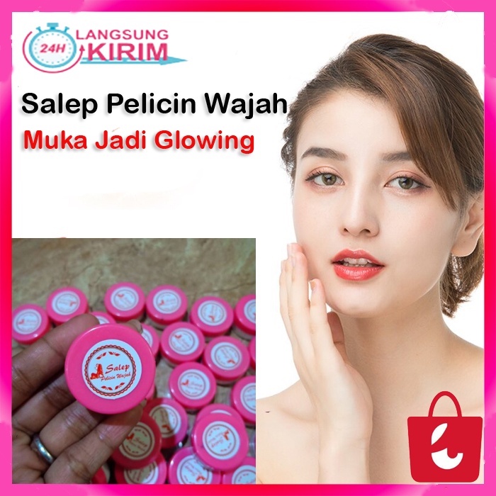 [Terbukti Alami] Salep Pelicin Wajah Glowing Siang Malam Pelicin Wajah Viral Kulit Hitam Pelembab Wajah