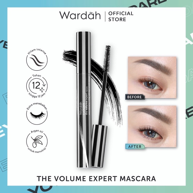 WARDAH EYEXPERT THE VOLUME EYEXPERT MASCARA ORIGINAL