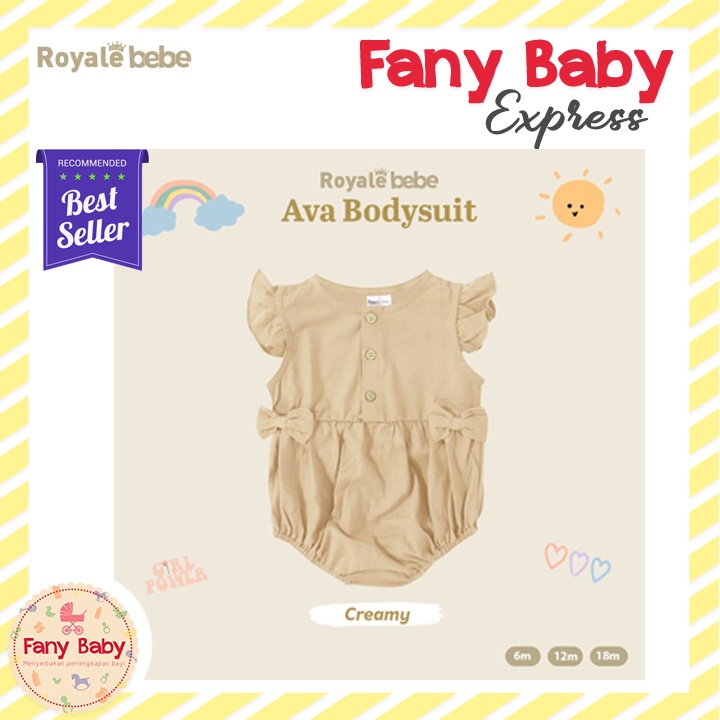 ROYALE BEBE SLEEPSUIT - AVA BODYSUIT