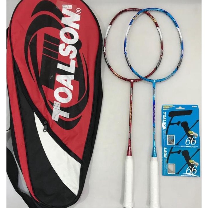 TOALSON HEXAGON CHROM RAKET BADMINTON ORIGINAL