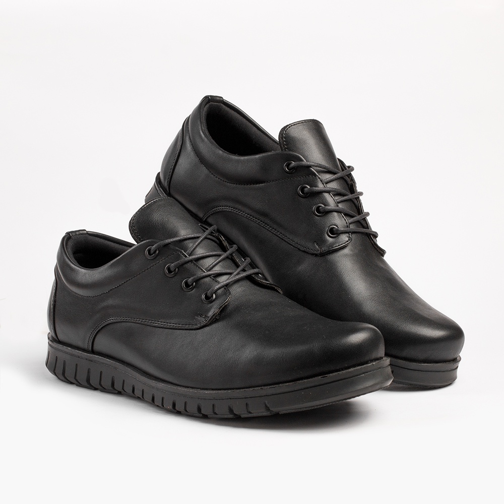 CLOVIS BLACK |ManNeedMe x NAZ| Sepatu Pantofel Pria Formal / Kantor Shoes ORIGINAL