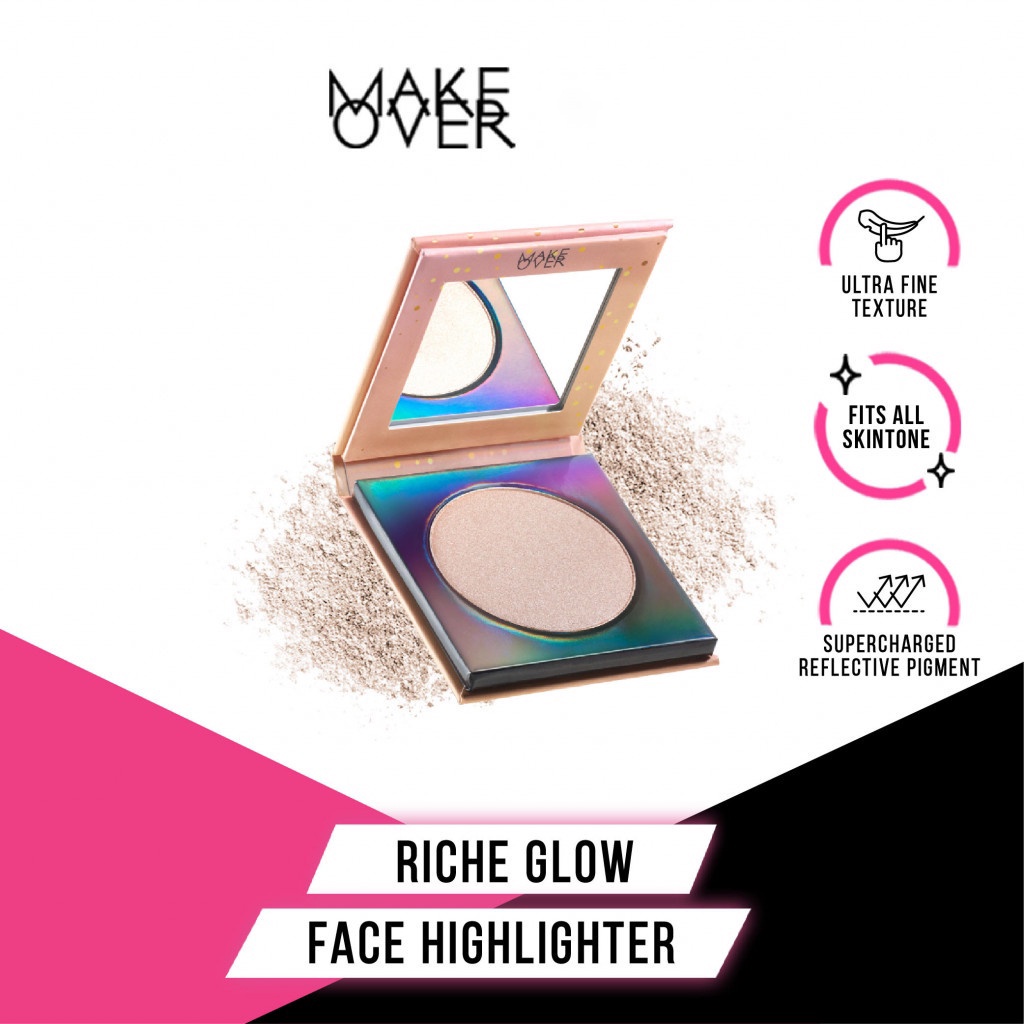 MAKE OVER Riche Glow Face Highlighter