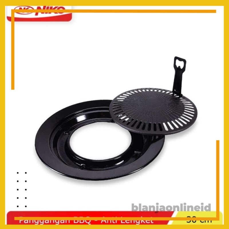 Niko Grill Plate Bbq Wajan Pemanggang Niko NK 268A Round Griller