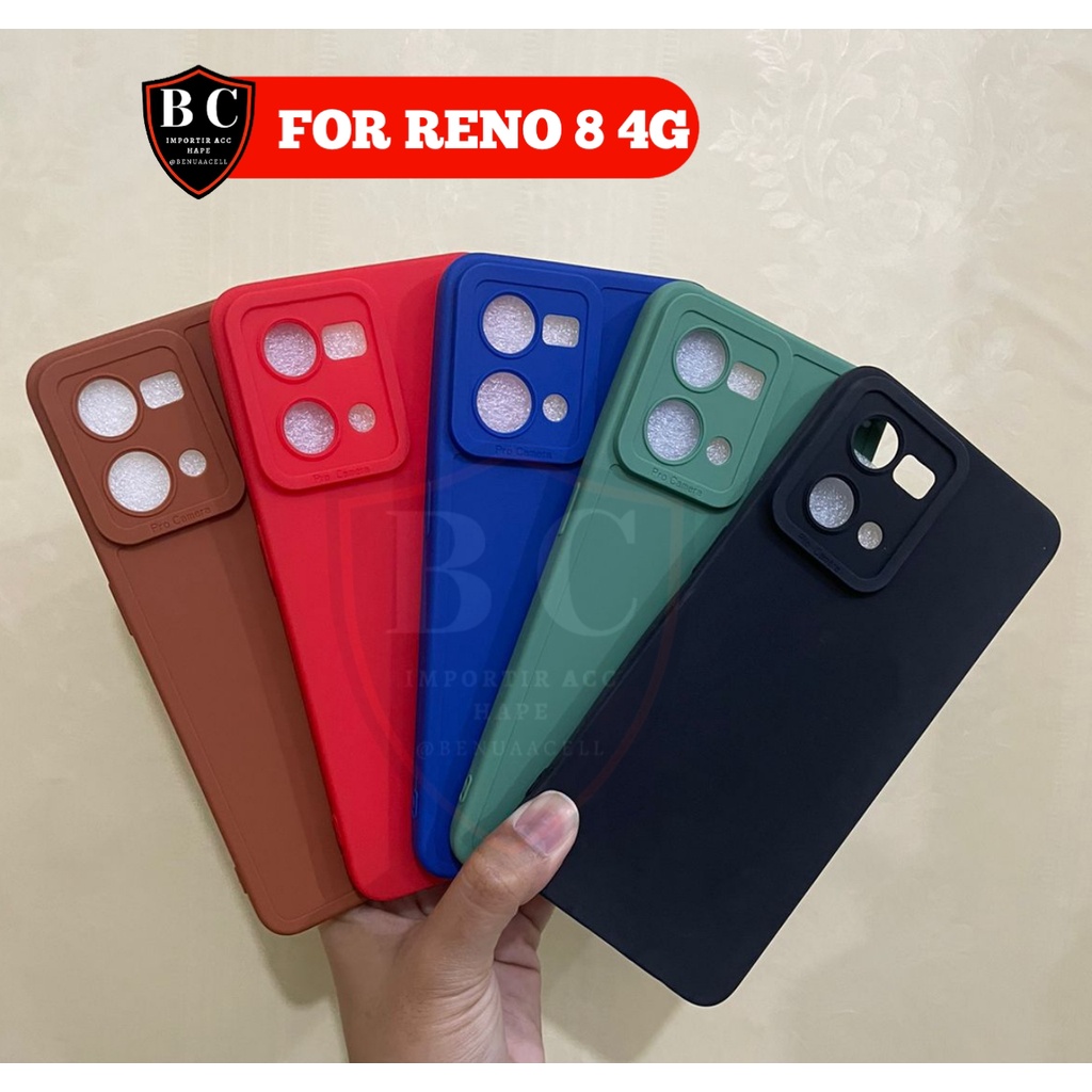 CASE OPPO RENO 8 4G - SOFTCASE PRO CAMERA OPPO RENO 8 4G