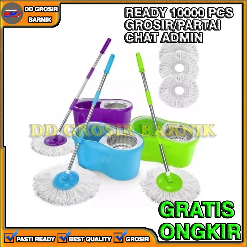 [DGB] ALAT PEL LANTAI PUTAR ULTRA SPIN MOP 360 DERAJAT SUPER MOP