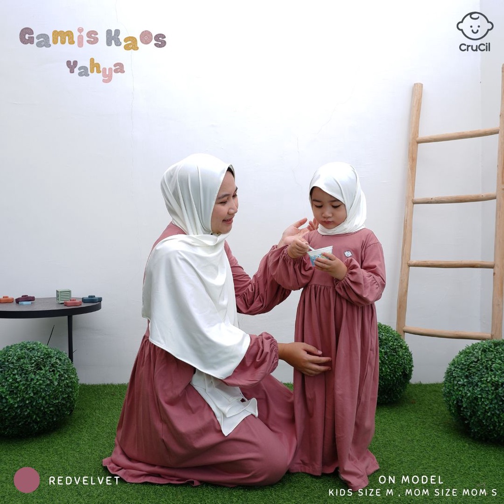 Gamis Kaos All Size - CruCil Indonesia