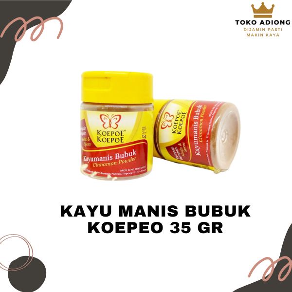 

KAYU MANIS KOEPOE 35gr / bumbu bubuk / penyedap rasa