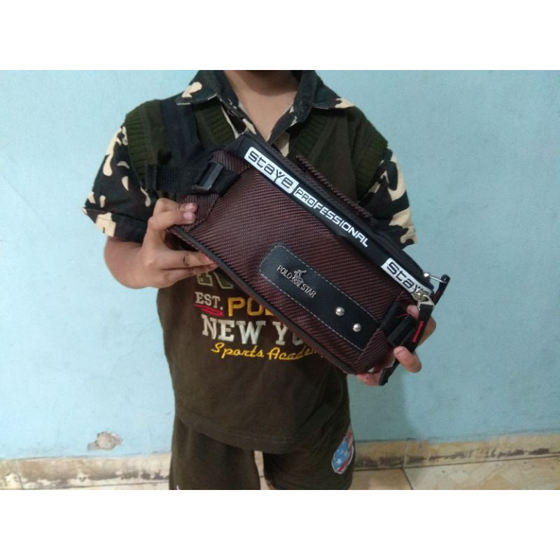 TAS SELEMPANG POLO STAR WAISTBAG TERBARU ORIGINAL