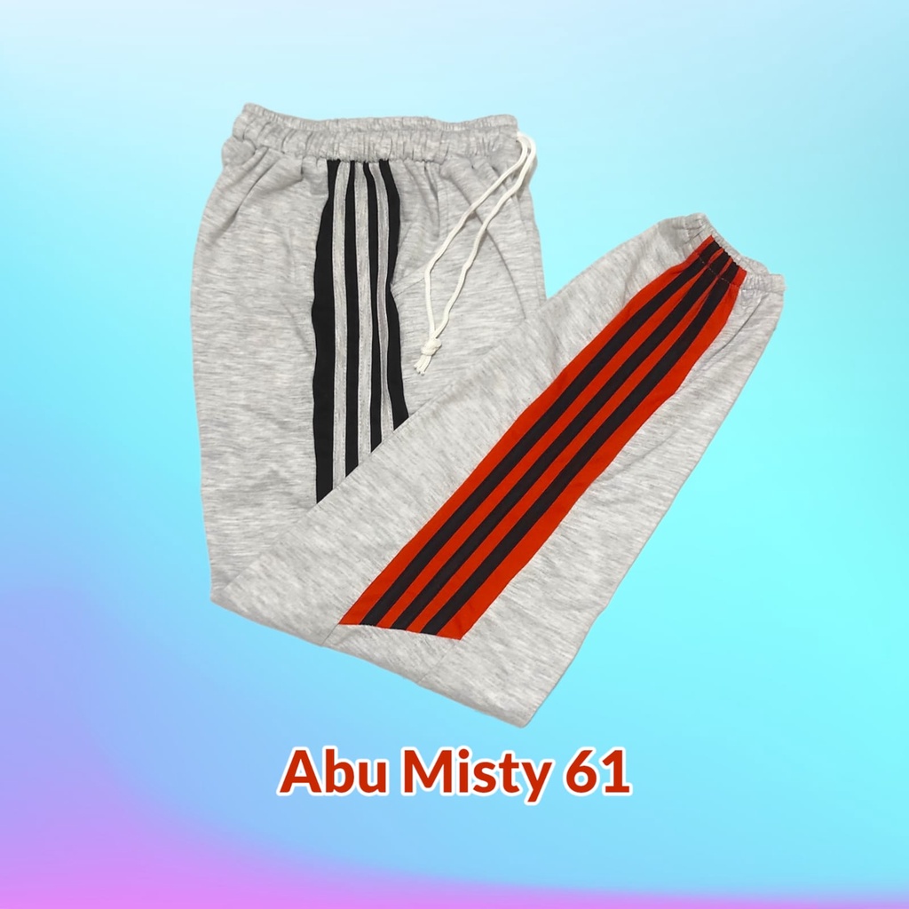 CHERYLPICK Celana jogger training stripes