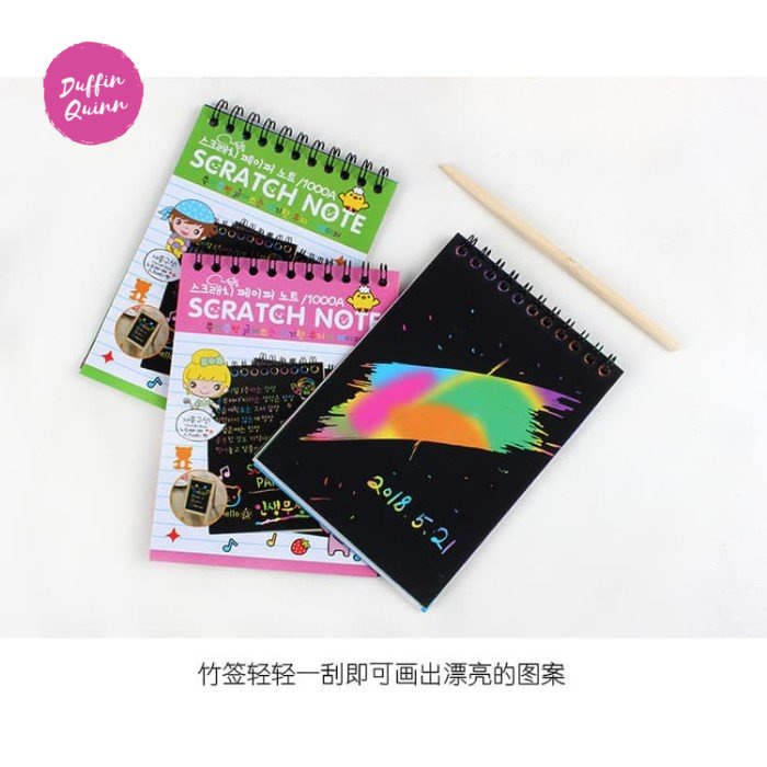 

scratch note AB05 kertas gambar kreativitas anak