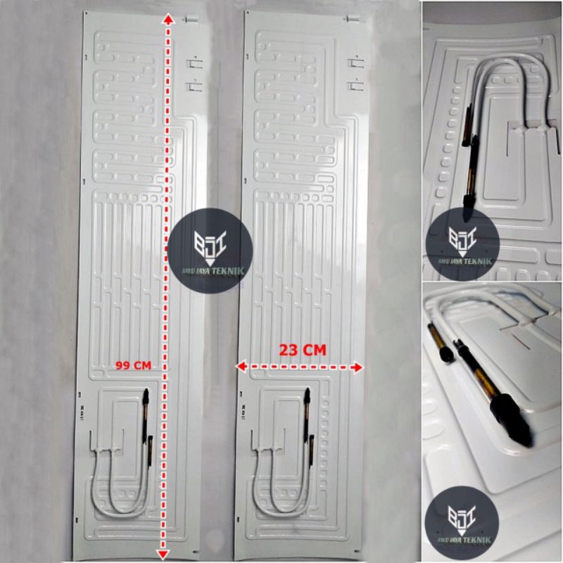 Evaporator Kulkas Showcase/ Kulkas Minuman Panjang 99 CM Lebar 23CM