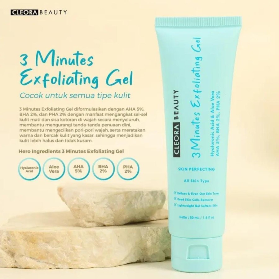 Cleora beauty 3Minutes Exfoliating gel