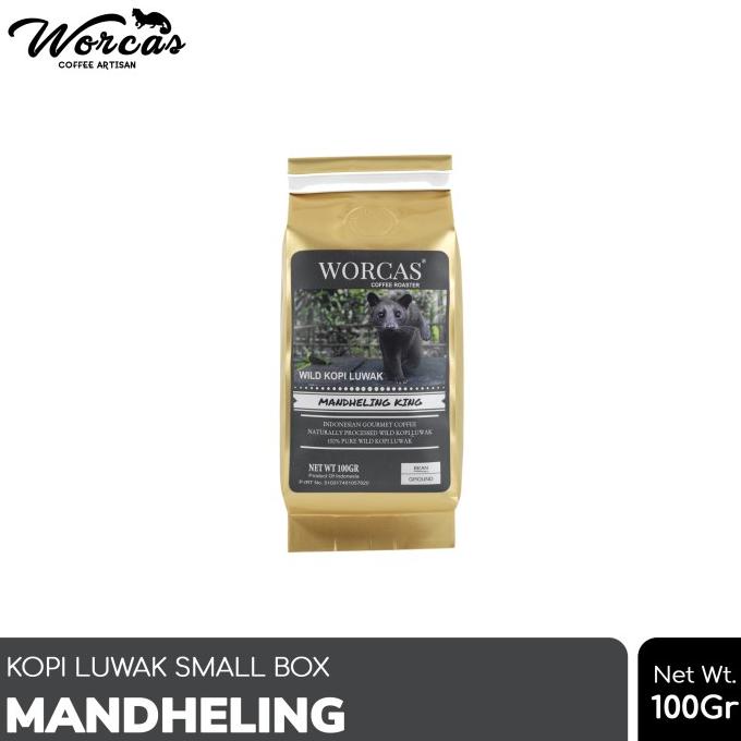 

BAYAR DITEMPAT Kopi Luwak Liar Mandheling King 100gr - Bean (Biji) /KOPI RUBE/KOPI KAPAL API/KOPI SLB/KOPI PEJUANG/KOPI BUBUK