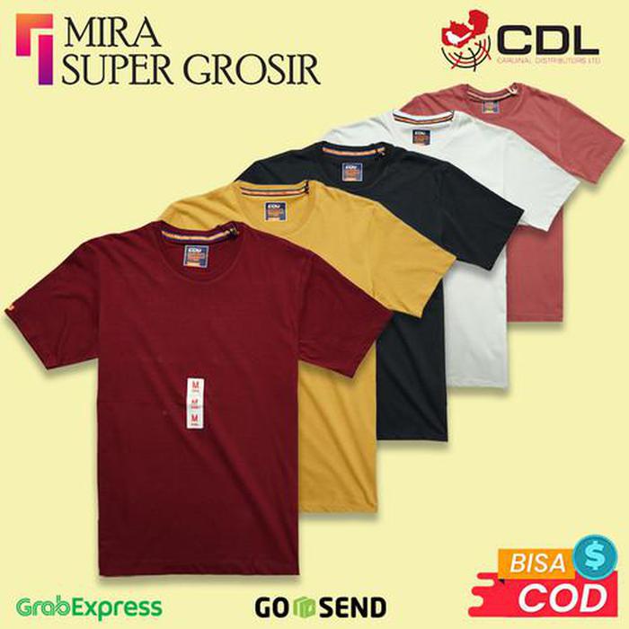 Cardinal Kaos CDL TSHIRT Kaos Polos Pria Cardinal CDL 100% ORIGINAL_hf1612
