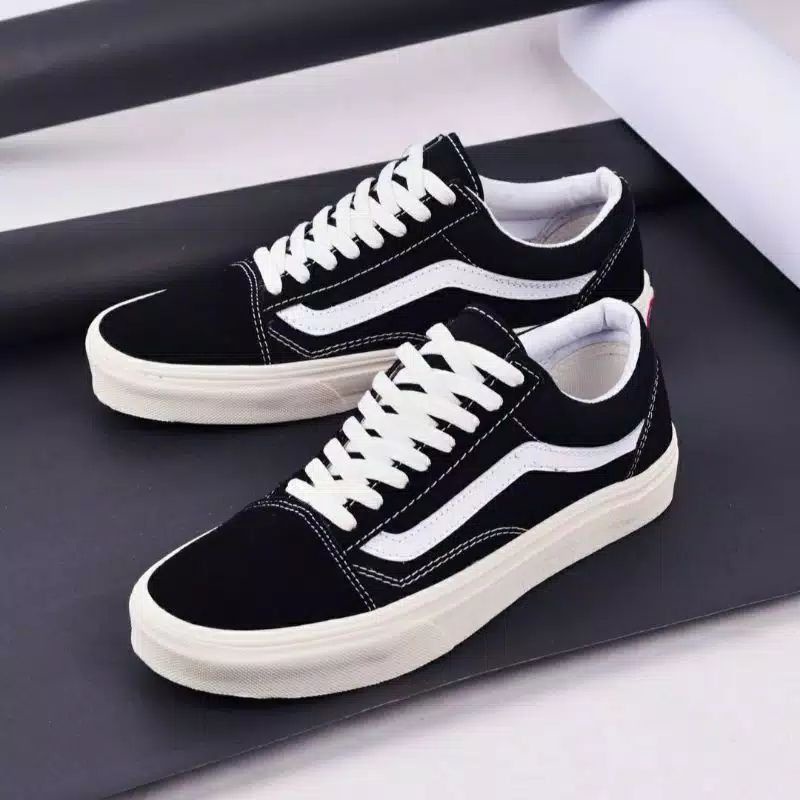 COD Sepatu Vans Old Skool Sepatu Vans Sneakers Old School Premium//sepatu keren harga termurah