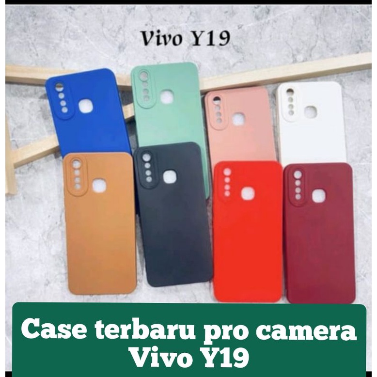 CASE TERBARU MACARON PRO CAMERA TIPE VIVO Y19