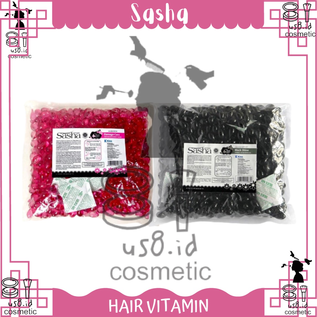 [ ECER ] SASHA VITAMIN RAMBUT HAIR VITAMIN | [ PER PCS ] | Vitamin Rambut Ecer original