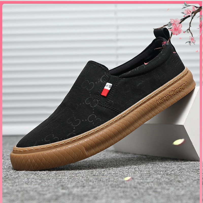 HOT PROMO // Pennay Shoes - Sepatu Slip On Pria Import CAFETA SMULDERS Slip On Kanvas Kasual Fashion