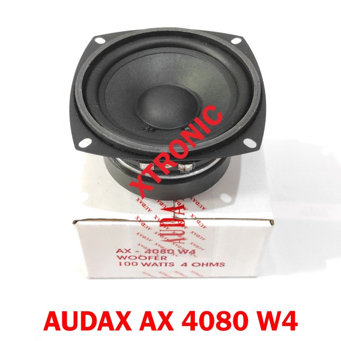 TERMURAH AX-4080 W4 Speaker Audax 4inch 4 inch W Woofer Wofer AX4080 ORA295