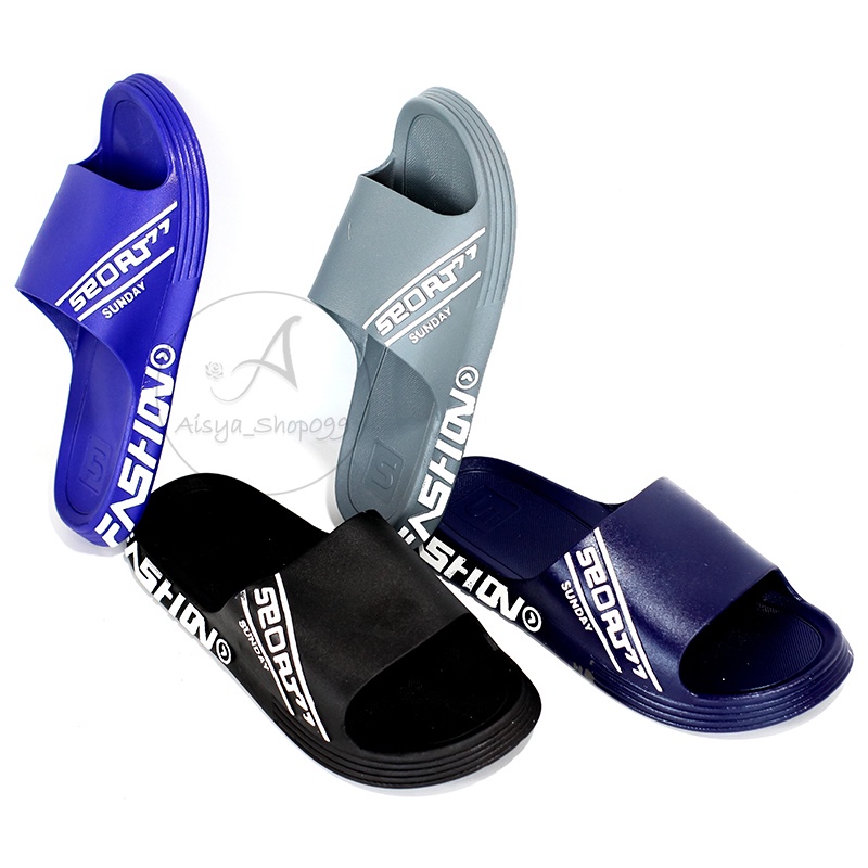 Sandal Pria Slip On FASHION Anti Slip & Anti Air