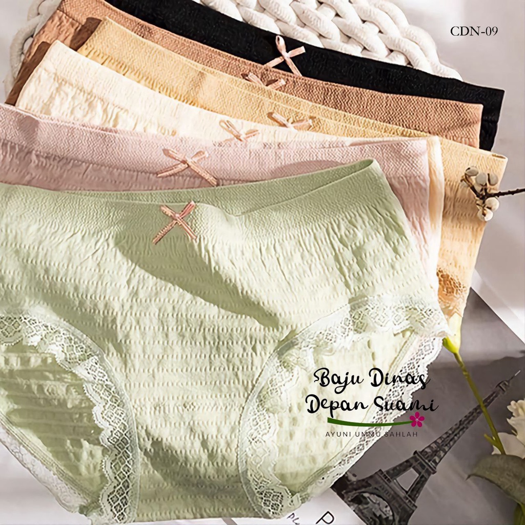 Celana dalam wanita premium CDN 09 BDDS - Celana dalam wanita best seller - Baju dinas depan suami