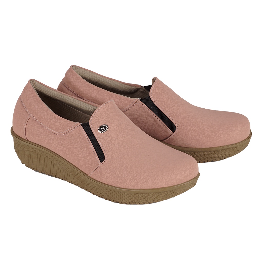 sepatu slip on wanita murah, sepatu bustong wanita 3warna