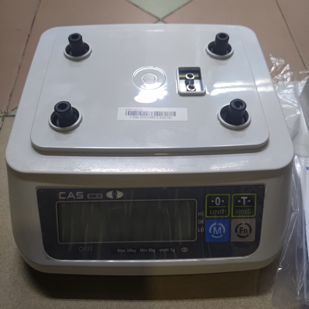 Timbangan Digital CAS SW-ii Swii-30CS LCD Meja Dapur Walet 30 Kg 30