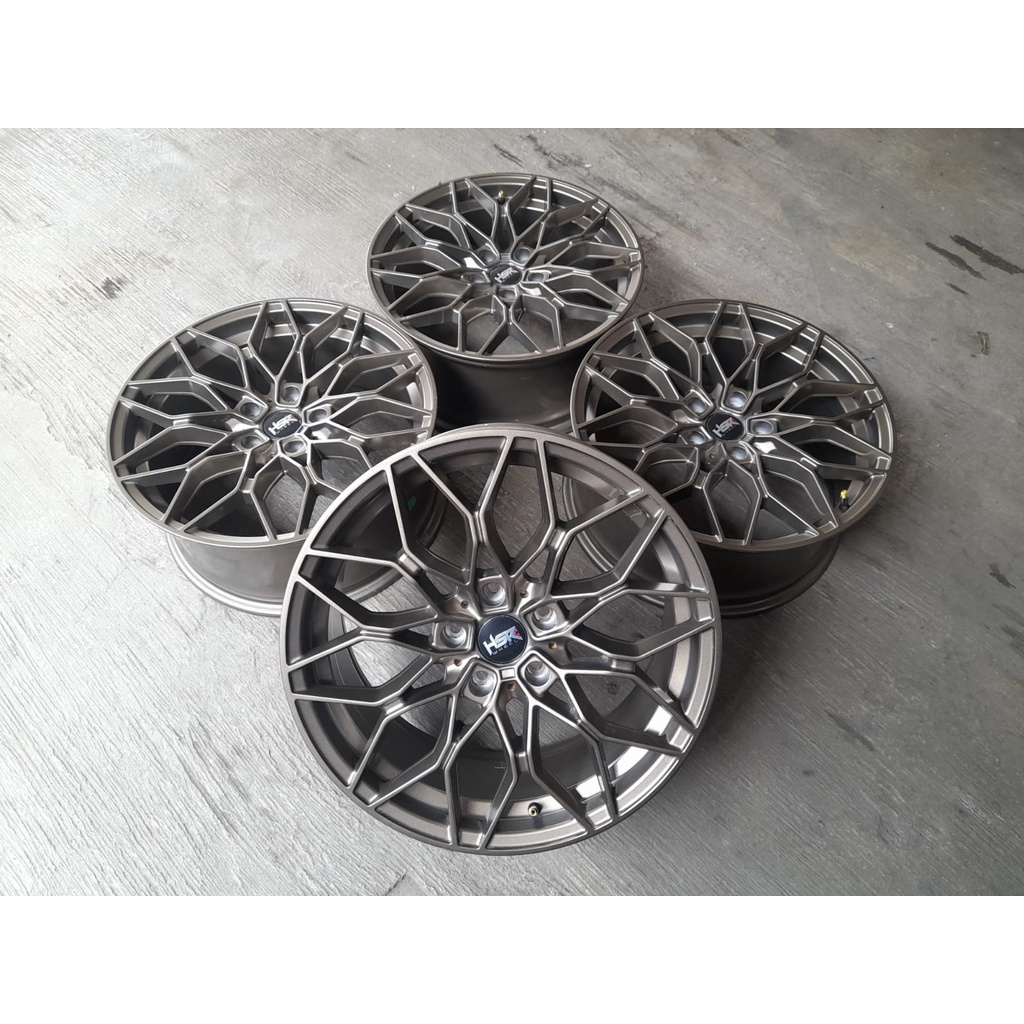 Velg Mobil Bekas Ring 18 Hsr Baruka Pcd 5x114,3 Bronze
