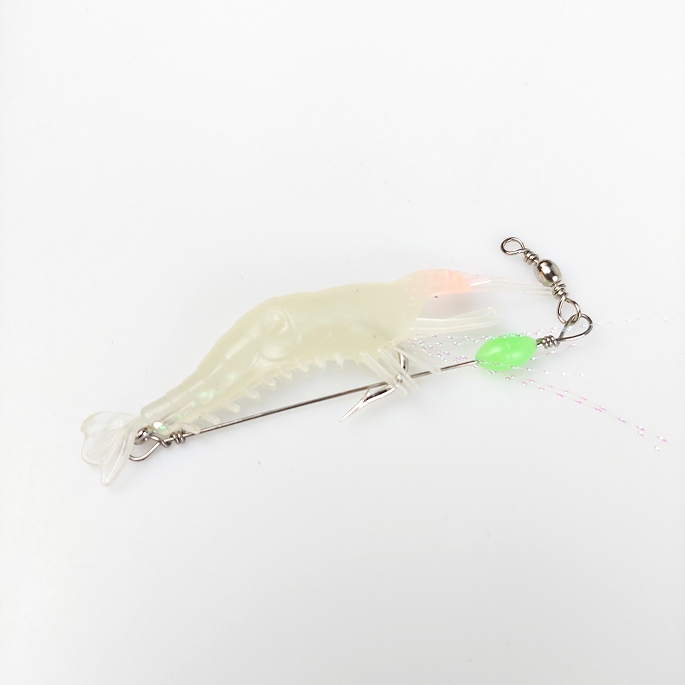 Umpan Pancing Udang Kecil Luminous Shrimp Soft Bait Lure - Mix Color