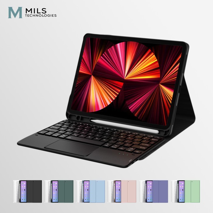 Jual expertbrand MILS Touchpad Keyboard Case iPad 7 8 9 Air 10.9 3 4