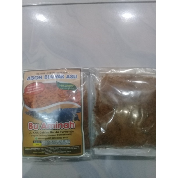Abon Biawak Asli 100 Gram Manis Tidak Amis Obat Gatal Kulit Mengobati Kadas Kurap Exsim Jamur Kulit 
