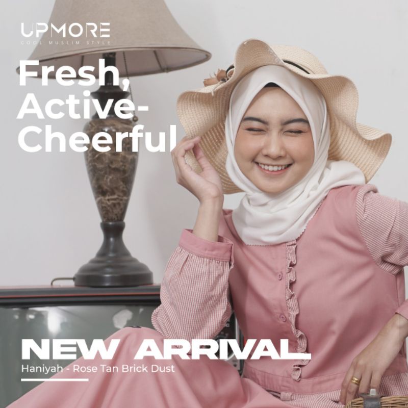 MUTIF HANIYAH 3 varian rose mustard purple by UPMORE series terbaru 2023