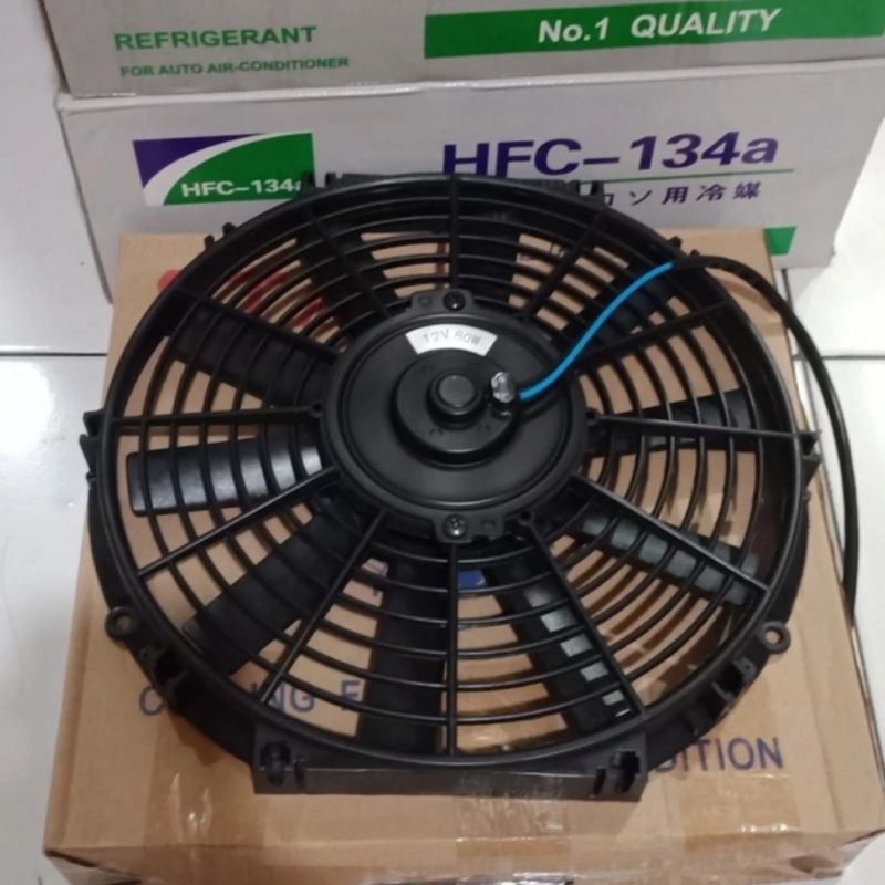 Extra fan 12 volt 12inci universal