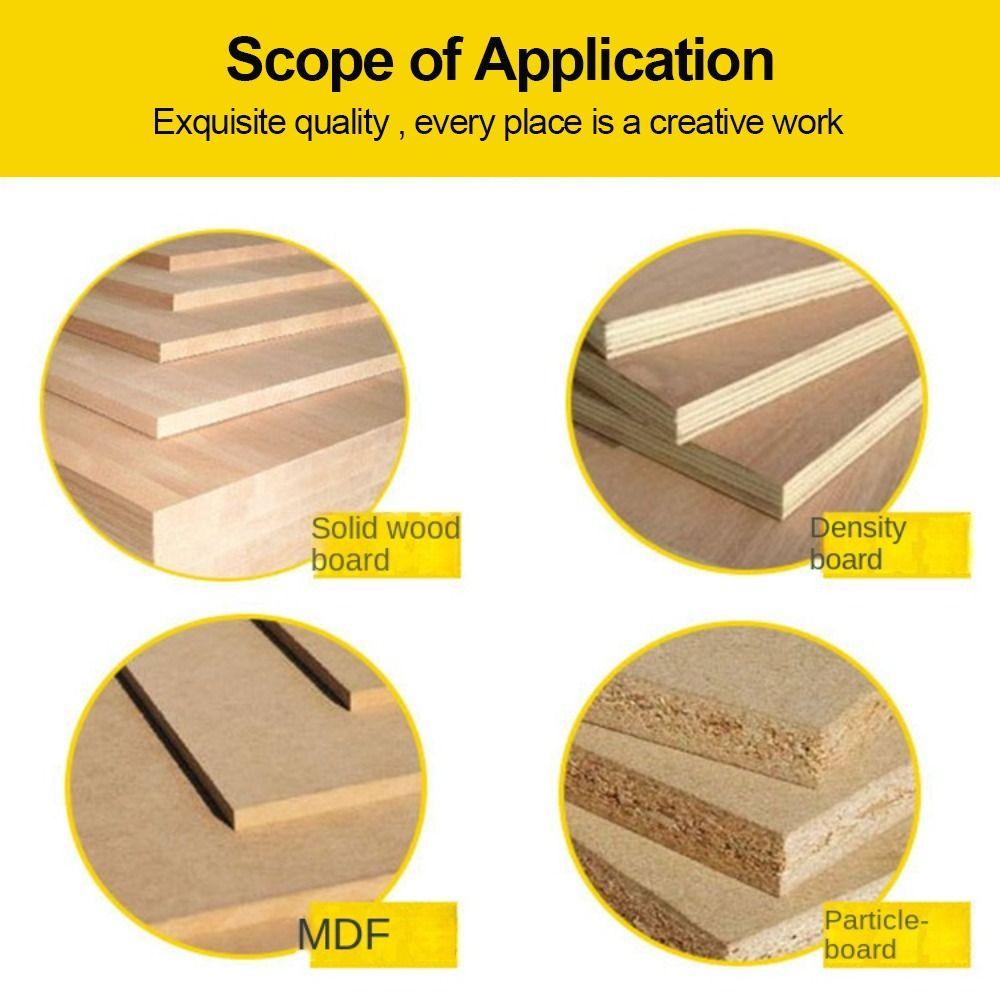 Solighter Straight Bit 8mm Shank Single Flute Bit Cutter Untuk Router Bakelite Kayu