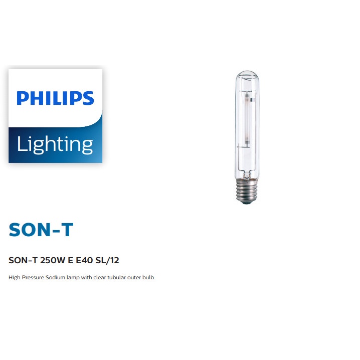 Lampu SON-T Essential 250W E40 Philips