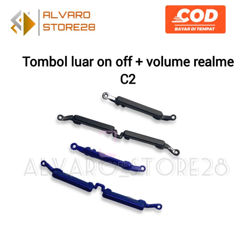 Tombol luar on off volume realme C2 a3s