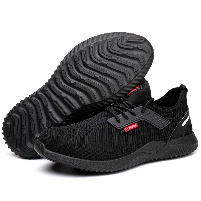 Sepatu Safety Sport Sneakers Safety Ujung Besi Anti Slip